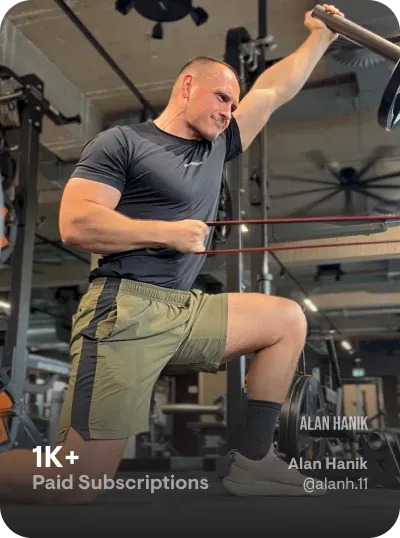 Alan Hanik — 1K+ paid subscriptions
