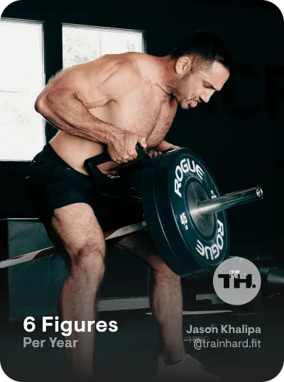 Jason Khalipa — 6 figures per year
