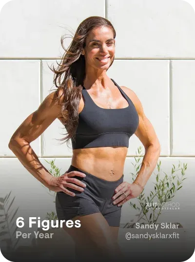 Sandy Sklar — 6 figures per year
